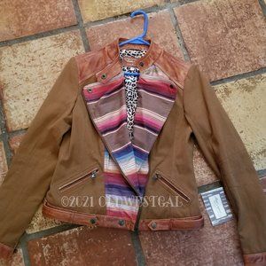 Tasha Polizzi Amarillo Serape Jacket NWT